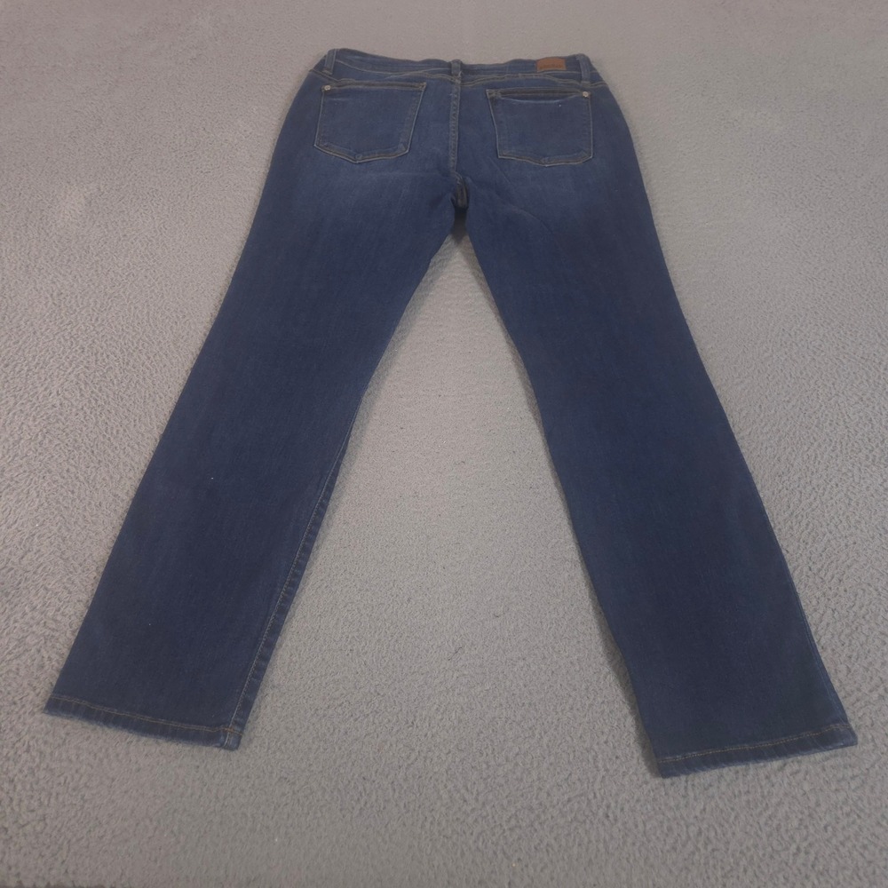 Judy Blue Jeans Womens 15/32 Blue Straight Fit Cotton Blend Stretch Dark Wash - Picture 9 of 11